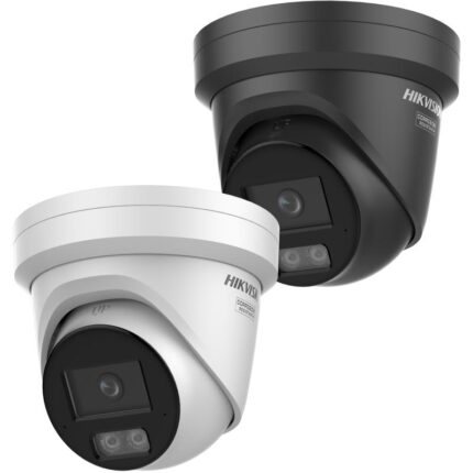 4 MP Smart Hybrid Light with ColorVu Fixed Turret Network Camera