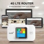 4G LTE Mobile WiFi routeur 3000mAh 150Mbps Modem routeur Type-C avec emplacement pour carte Sim Mini Hotspot extérieur pour voyage de voiture de bureau à domicile
