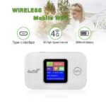 4G LTE Mobile WiFi routeur 3000mAh 150Mbps Modem routeur Type-C avec emplacement pour carte Sim Mini Hotspot extérieur pour voyage de voiture de bureau à domicile