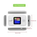 4G LTE Mobile WiFi routeur 3000mAh 150Mbps Modem routeur Type-C avec emplacement pour carte Sim Mini Hotspot extérieur pour voyage de voiture de bureau à domicile
