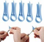 5 PCS Network Cable Untwist Tool,Wires Separator Tools, Wire Straightener Engineer Wire Straightener for CAT5/CAT5e/CAT6/CAT7 Wires Pair Separator Tools Quickly Easily Untwists...