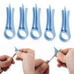 5 PCS Network Cable Untwist Tool,Wires Separator Tools, Wire Straightener Engineer Wire Straightener for CAT5/CAT5e/CAT6/CAT7 Wires Pair Separator Tools Quickly Easily Untwists...