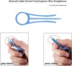 5 PCS Network Cable Untwist Tool,Wires Separator Tools, Wire Straightener Engineer Wire Straightener for CAT5/CAT5e/CAT6/CAT7 Wires Pair Separator Tools Quickly Easily Untwists...