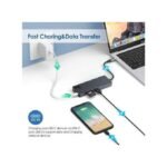 8 In 1 Extension Dock HDMI Gris