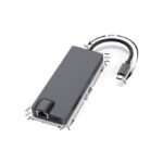 8 In 1 Extension Dock HDMI Gris
