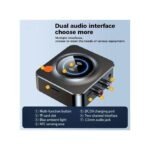 Adaptateur Bluetooth C52,récepteur Audio Bluetooth 5.1,adaptateur Audio TV,lecteur MP3 De Carte TF
