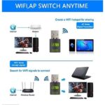Adaptateur Clé USB Wifi+Bluetooth Sans Fil 5.0 Double Bande