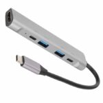 Adaptateur Hub 5-en-1 HDMI 4K,USB 3.0 DP