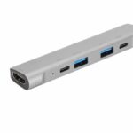 Adaptateur Hub 5-en-1 HDMI 4K,USB 3.0 DP