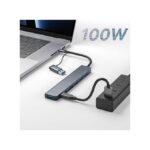 Adaptateur Hub 8 En 1 Usb Type C Micro