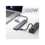 Adaptateur Hub 8 En 1 Usb Type C Micro