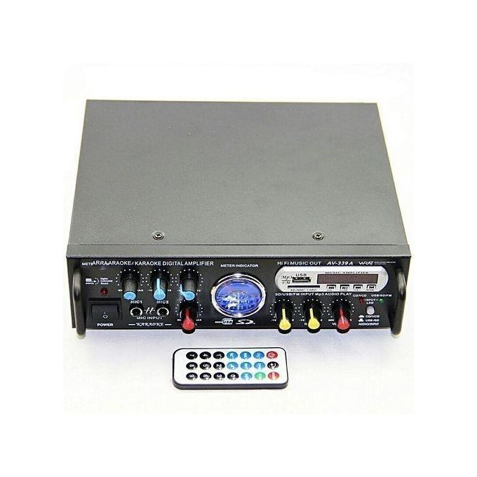 Amplificateur - Audio/USB / SD / MMC / FM STÉRÉO/Lecteur Numérique Avec Entrée Micro