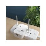Amplificateur De Signal Wifi Répéteur De Réseau Sans Fil Extension De Routeur Booster - Blanc