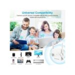 Amplificateur D'extension WiFi,Amplificateur De Signal WiFi 300 Mbps, Double Bande 2,4 GHz