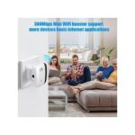 Amplificateur Wi-Fi 2,4 GHz, répéteur Wi-Fi sans fil 300 Mbps, routeur 2,4 GHz, extension de portée Wi-Fi, amplificateur de signal Wi-Fi, adaptateur de carte réseau 802.11N pour...