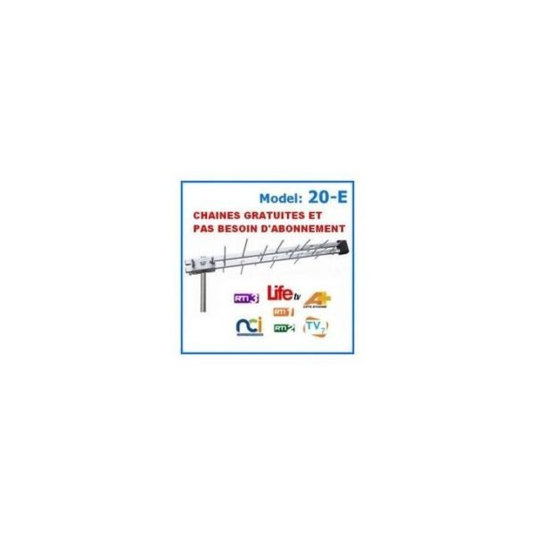 Antenne TNT Digitale - Chaîne Gratuite