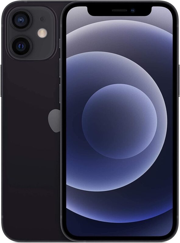 Apple iPhone 12 Mini, 256GB, Black - AT&T (Renewed)