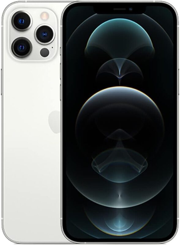 Apple iPhone 12 Pro, 128GB, Silver - AT&T (Renewed)