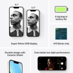 Apple iPhone 13, 128GB, Starlight - GSM Carriers (Renewed)