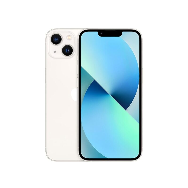 Apple iPhone 13, 128GB, Starlight - GSM Carriers (Renewed)