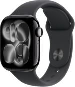 Apple Watch Series 11 [GPS 42mm] Smartwatch with Rose Gold Aluminum Case with Light Blush Sport Band - S/M. Sleep Score, Fitness Tracker, Health Monitoring, Always-On Display,...