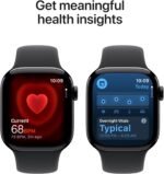 Apple Watch Series 11 [GPS 42mm] Smartwatch with Rose Gold Aluminum Case with Light Blush Sport Band - S/M. Sleep Score, Fitness Tracker, Health Monitoring, Always-On Display,...