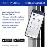 Brother DCP-L2640DW Wireless Compact Monochrome Multi-Function Laser Printer with Copy and Scan, Duplex, Mobile, Black & White | Includes Refresh Subscription Trial(1), Works...