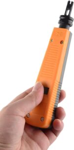 Cable Matters 110 Punch Down Tool with 110 Blade, Ethernet PunchDown Tool, Keystone Punch Down Device for Cat 8/7/6A, Cat 6, Cat5e/5 Network