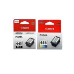Canon Cartouche D'encre Canon 445 Noir + 446 Couleur