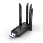 Carte Réseau Sans Fil Haute Vitesse 1200Mbps, Adaptateur WiFi 2.4G/5G, émetteur De Signal Réseau