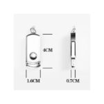 Clé USB 2.0 Portable - 64GB - Argent