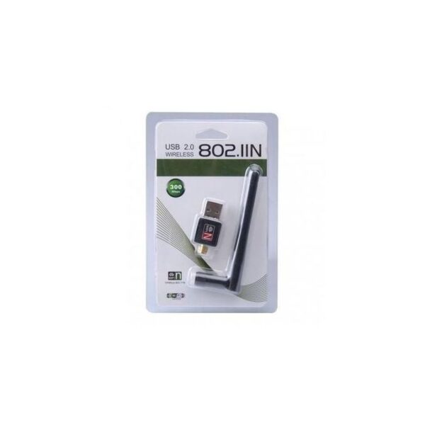 Clé USB Wifi Avec Antenne Pour Ordinateur Vitesse 300Mbps