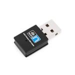 Clé Usb Wifi Sans Fil Adaptateur - USB 300 Mbps - Dual Band Avec Antenne Intégrée -Noir