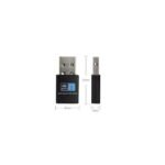 Clé Usb Wifi Sans Fil Adaptateur - USB 300 Mbps - Dual Band Avec Antenne Intégrée -Noir