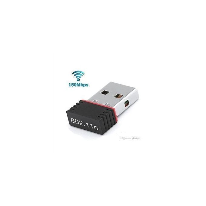 Clé Wifi - 150Mbps Wireless USB Adapteur - Noir