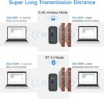 Eyoyo Mini 1D Bluetooth Barcode Scanner, 3-in-1 Bluetooth & USB Wired & 2.4G Wireless Barcode Reader Portable Bar Code Scanning Work with Windows, Android, iOS, Tablets or...