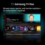 FPD 32 Inch Smart TV, Tizen OS Compatible with Samsung TV Plus, 720p HD WiFi Television with Dolby Audio, HDR 10, HDMI, Bluetooth, Flat Screen Television Built-in Google Cast...