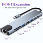 Gn Adaptateur Type C 8 en 1