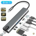 Gn Adaptateur Type C 8 en 1