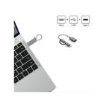GUEETON 128 GB Metal Usb Flash Drive Adapter Cable 2 In 1 Set