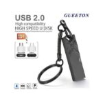 GUEETON Clé USB OTG en métal 128 Go étanche avec embossage 3D