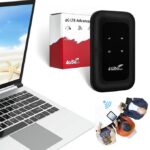 Haut débit 4G LTE Mobile WiFi Hotspot avec emplacement pour carte SIM Modem 4G LTE routeur pour RV voyage vacances Camping région éloignée