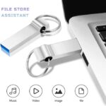 Hifinit Clé USB 128 Go Pendrive Haute Vitesse
