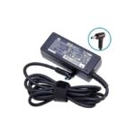 Hp CHARGEUR ORDINATEUR PORTABLE PETIT BOUT BLEU + CABLE D'ALIMENTATION