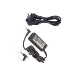 Hp Chargeur PC Bout Bleu + Câble De Chargeur.