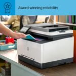 HP Color Laserjet Pro MFP 3301sdw Wireless All-in-One Color Laser Printer, Office Printer, Scanner, Copier, ADF, Duplex, Best for Office (499Q3F)