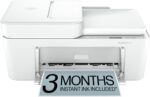 HP DeskJet 4227e Wireless All-in-One Color Inkjet Printer, Scanner, Copier, Best-for-Home, 3 Month Instant Ink Trial Included, AI-Enabled (6W7F0A)
