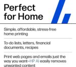 HP DeskJet 4227e Wireless All-in-One Color Inkjet Printer, Scanner, Copier, Best-for-Home, 3 Month Instant Ink Trial Included, AI-Enabled (6W7F0A)