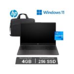 Hp - DUAL CORE - 4GB RAM / 256 GB SSD - ECRAN 15.6 " - NOIR - WINDOWS 11 - SAC OFFERT