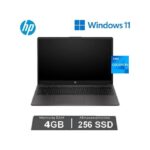 Hp - DUAL CORE - 4GB RAM / 256 GB SSD - ECRAN 15.6 " - NOIR - WINDOWS 11 - SAC OFFERT
